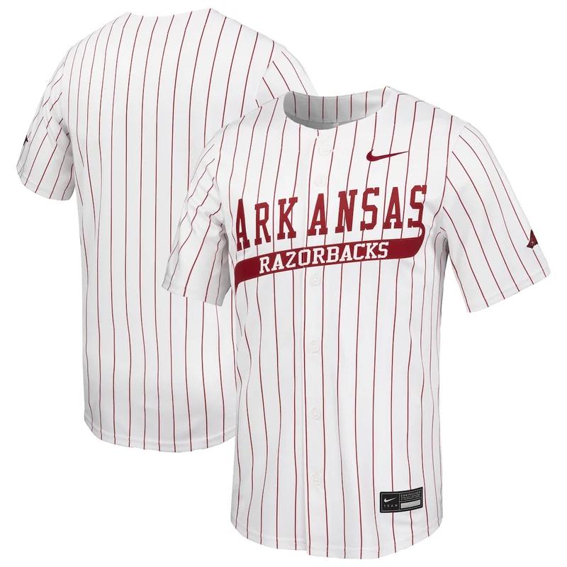 White Arkansas Razorbacks Limited Baseball Jersey 