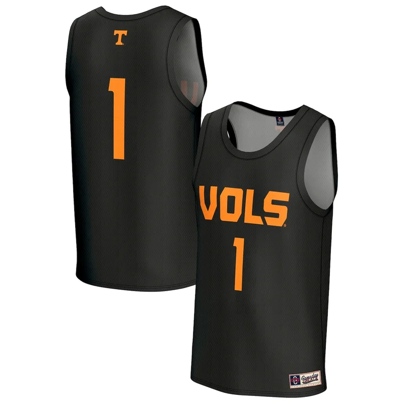 Unisex #1 Tennessee Orange Tennessee Volunteers Lightweight Highlight Print Basketball Jersey GameDay Greats - Image 5