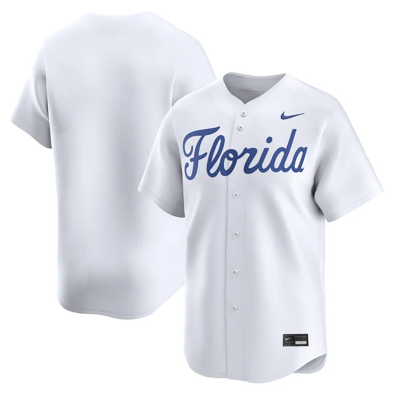 White Florida Gators College Limited Baseball Jersey 