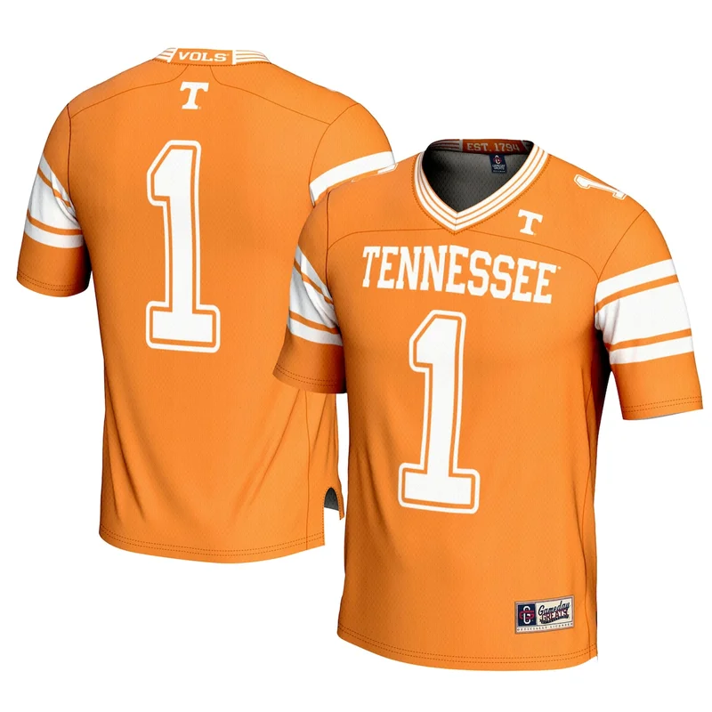 #1 Tennessee Orange Tennessee Volunteers Football Jersey GameDay Greats 
