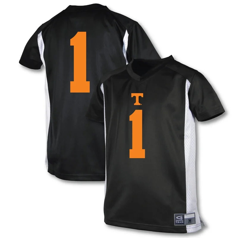 Garb #1 Black Tennessee Volunteers Football Jersey 