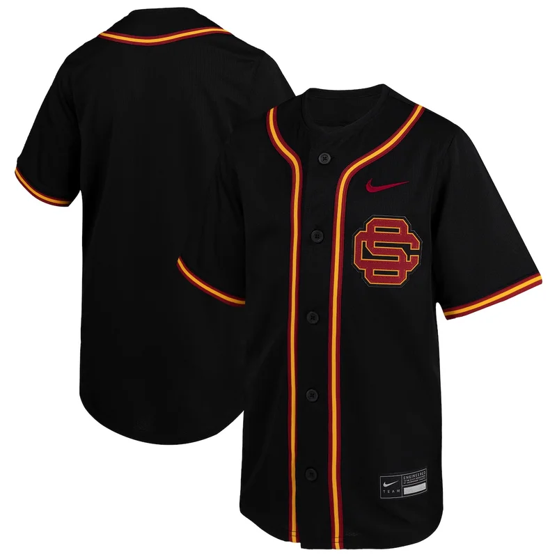 Black USC Trojans Limited Baseball Jersey 
