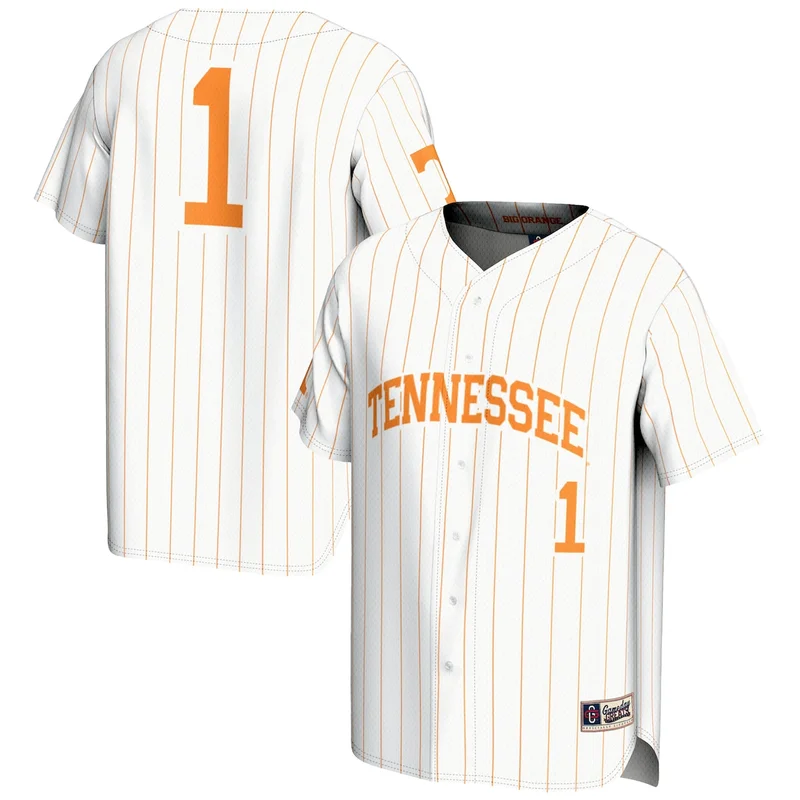 Unisex #1 Tennessee Orange Tennessee Volunteers Lightweight Baseball Jersey GameDay Greats - Image 2