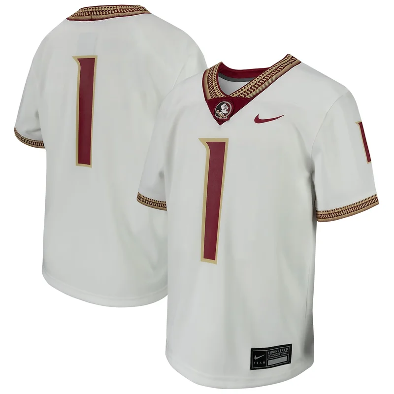 Jordan Brand Jack Youngblood White Florida Gators Ring of Honor Untouchable Football Jersey - Image 5