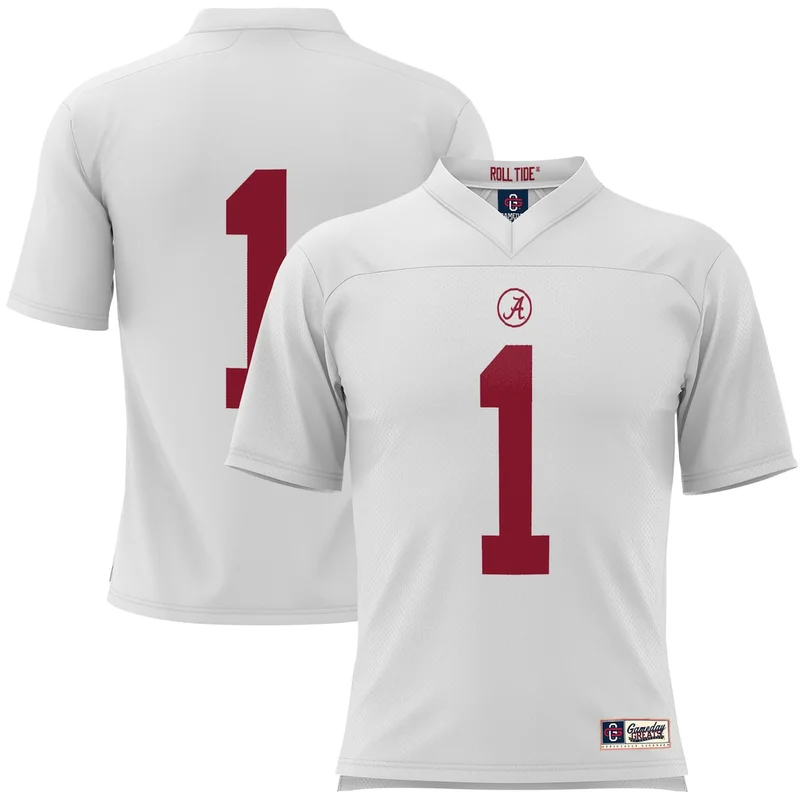#1 Crimson Alabama Crimson Tide Football Jersey GameDay Greats - Image 4
