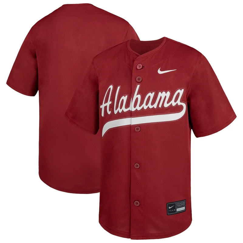 #1 White Alabama Crimson Tide Lightweight Baseball Jersey GameDay Greats - Image 4