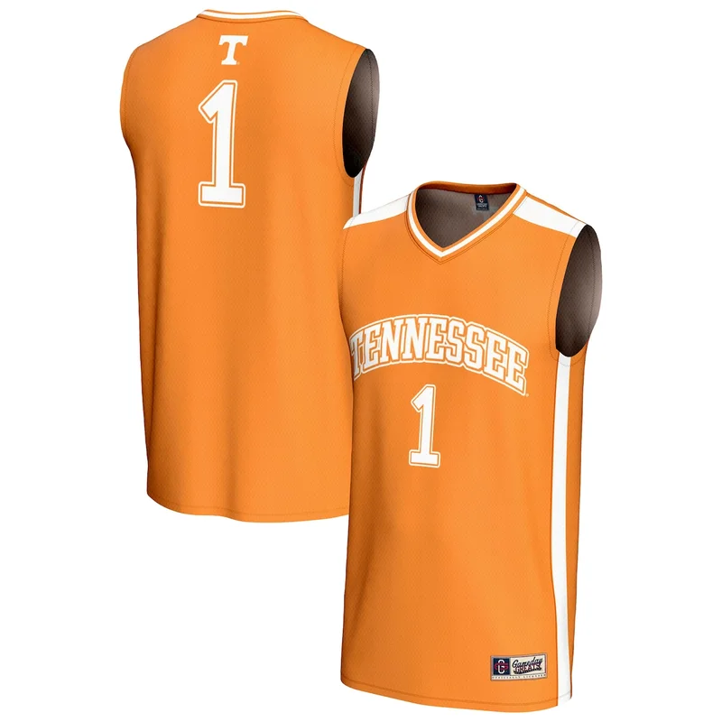#1 Blue Tennessee Volunteers Lightweight Basketball Jersey GameDay Greats - Image 2