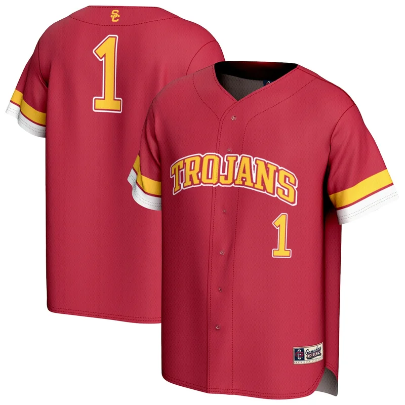 Black USC Trojans Limited Baseball Jersey - Image 4