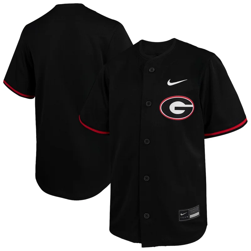 #1 White Georgia Bulldogs Lightweight Baseball Jersey GameDay Greats - Image 5