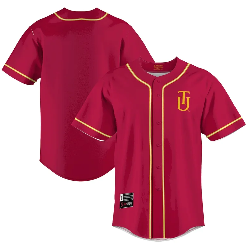 Green Tulane Green Wave Spirit Baseball Jersey GameDay Greats - Image 5