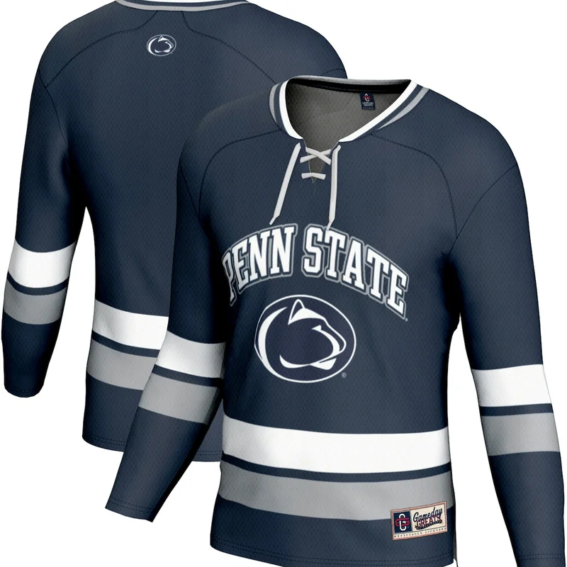 Navy Penn State Nittany Lions Spirit Hockey Jersey GameDay Greats 