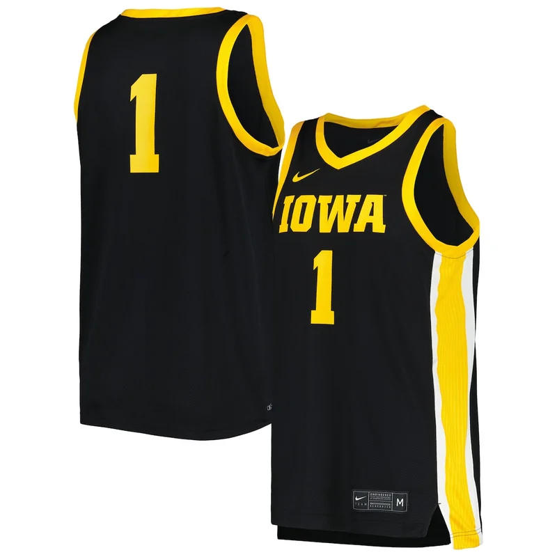 #1 Crimson/Black Indiana Hoosiers Black History Month Basketball Jersey - Image 4