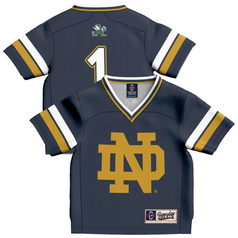 #1 White Notre Dame Fighting Irish Football Jersey GameDay Greats - Image 3