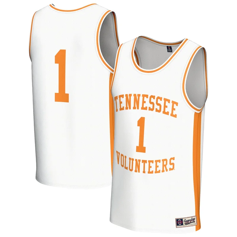 #1 Blue Tennessee Volunteers Lightweight Basketball Jersey GameDay Greats - Image 4