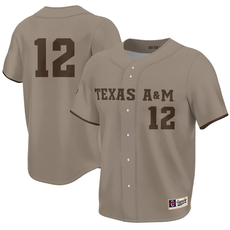 White Texas A&M Aggies Lightweight Baseball Jersey GameDay Greats - Image 3