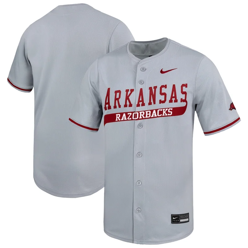 #1 White Arkansas Razorbacks Lightweight Baseball Jersey GameDay Greats - Image 5