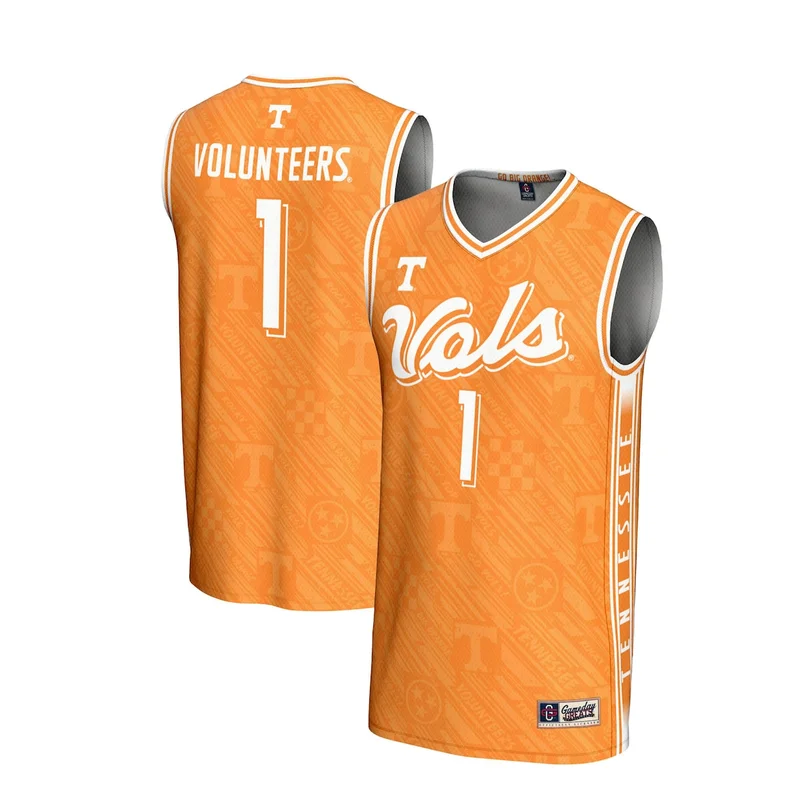Unisex #1 Black Tennessee Volunteers Lightweight Basketball Jersey GameDay Greats - Image 4