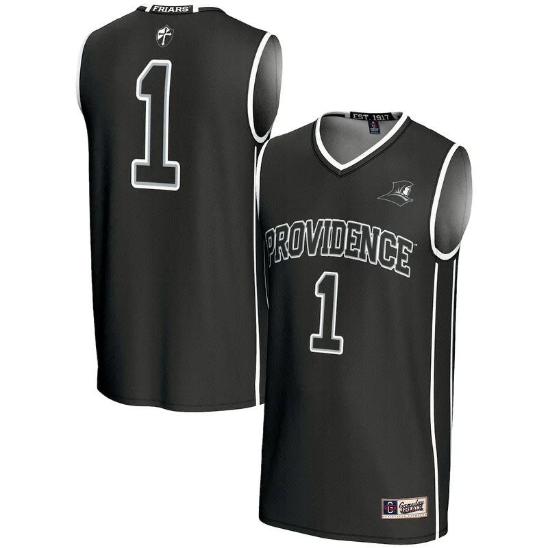 #1 Silver Providence Friars Lightweight Basketball Jersey GameDay Greats - Image 4
