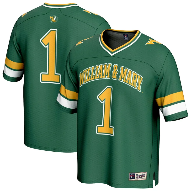 #1 Green William & Mary Tribe Football Jersey GameDay Greats - Image 2