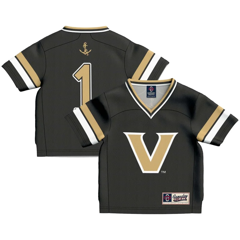 #1 Gold Vanderbilt Commodores Football Jersey GameDay Greats - Image 5