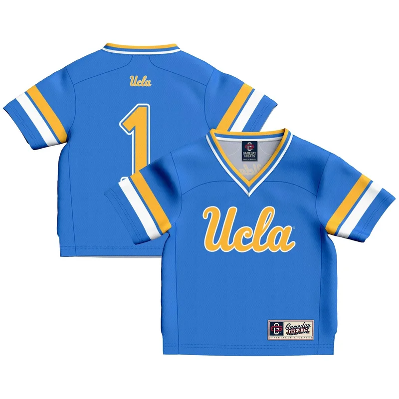Jordan Brand #1 White UCLA Bruins Untouchable Game Football Jersey - Image 2