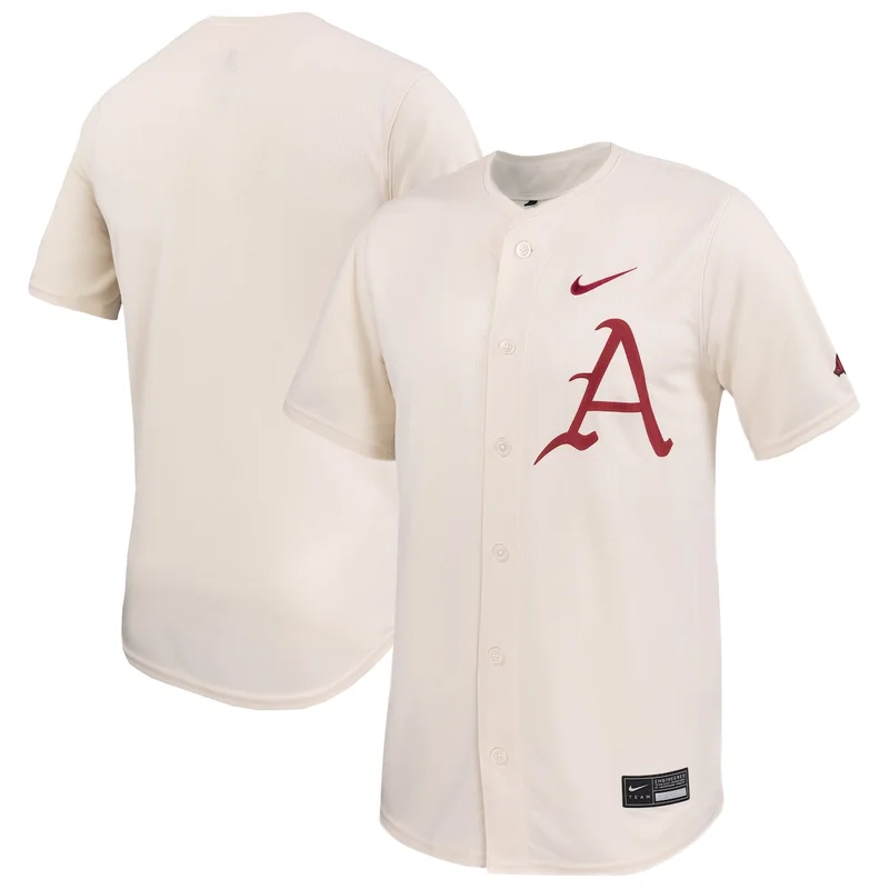 White Arkansas Razorbacks Limited Baseball Jersey - Image 2