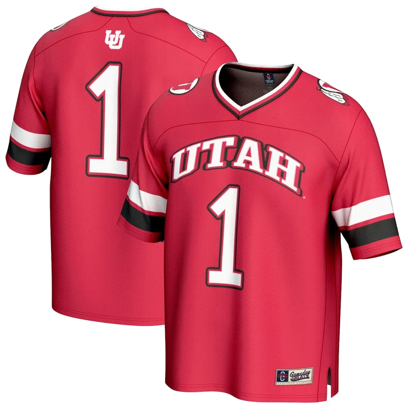 #1 Red Utah Utes Football Jersey GameDay Greats - Image 2