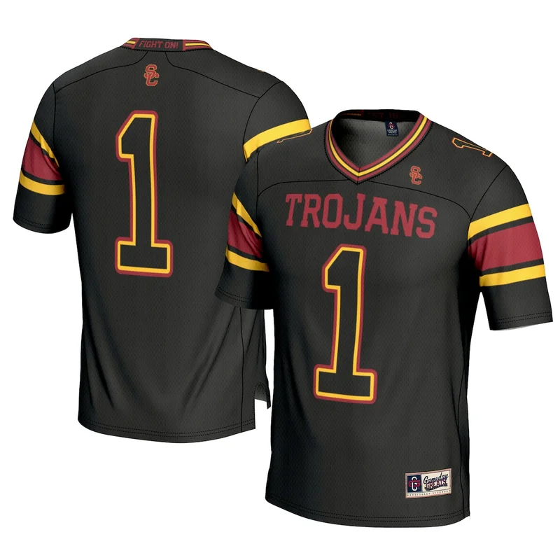 #80 Cardinal USC Trojans Lightweight Collegiate Football Jersey GameDay Greats - Image 2