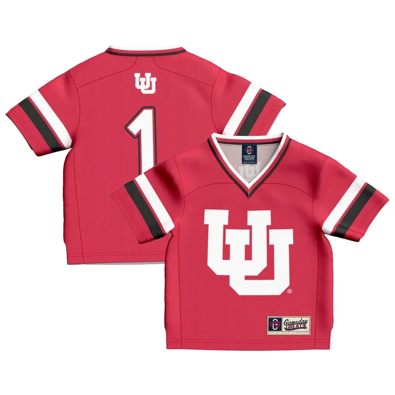 #1 Red Utah Utes Football Jersey GameDay Greats - Image 3