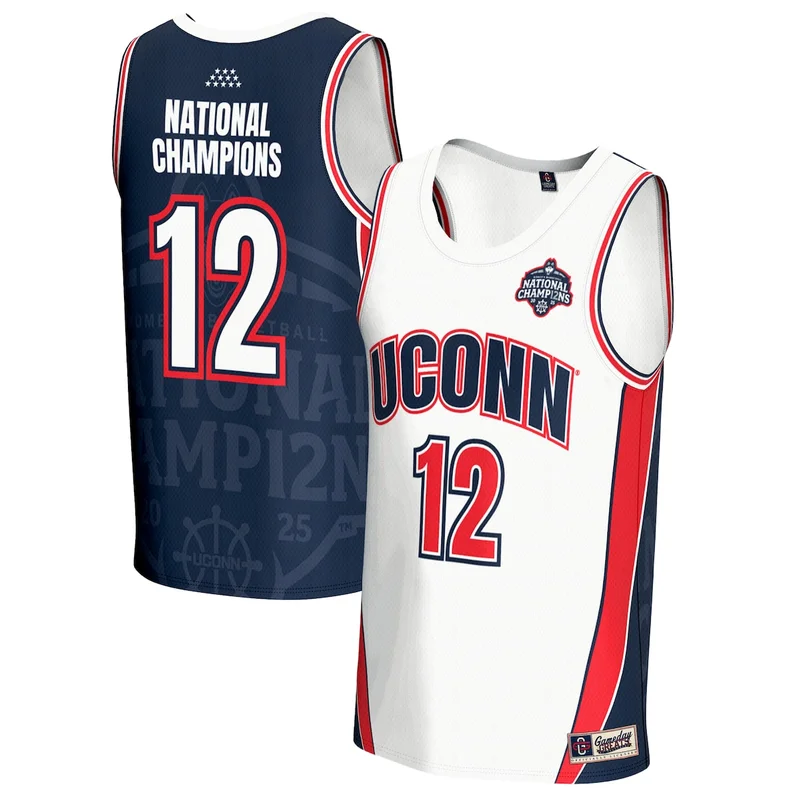 #1 Navy UConn Huskies Lightweight Basketball Jersey GameDay Greats - Image 5