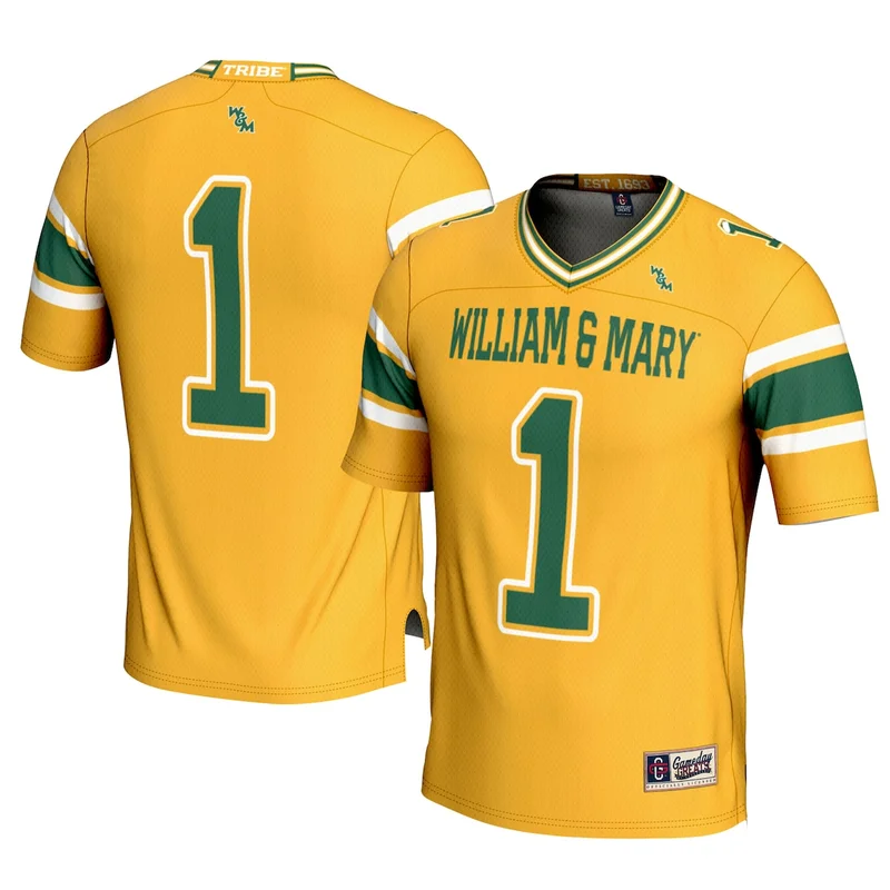 #1 Green William & Mary Tribe Football Jersey GameDay Greats - Image 3