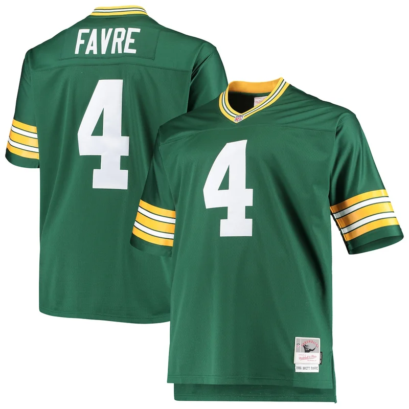 Green Bay Packers Brett Favre Green 1996 Retired Player Legacy Jersey - Image 3