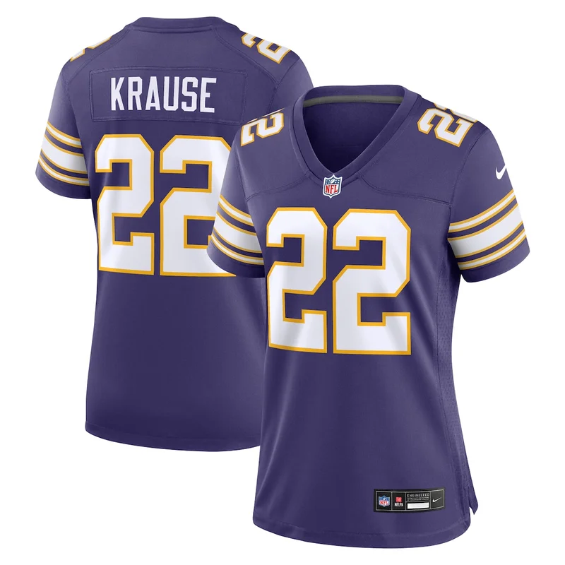 Minnesota Vikings Myles Price Purple Team Game Jersey - Image 5