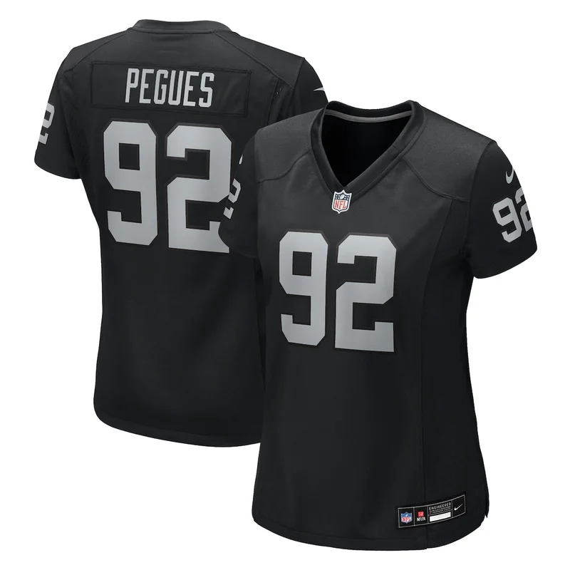 Las Vegas Raiders Jim Plunkett Black Game Retired Player Jersey - Image 4