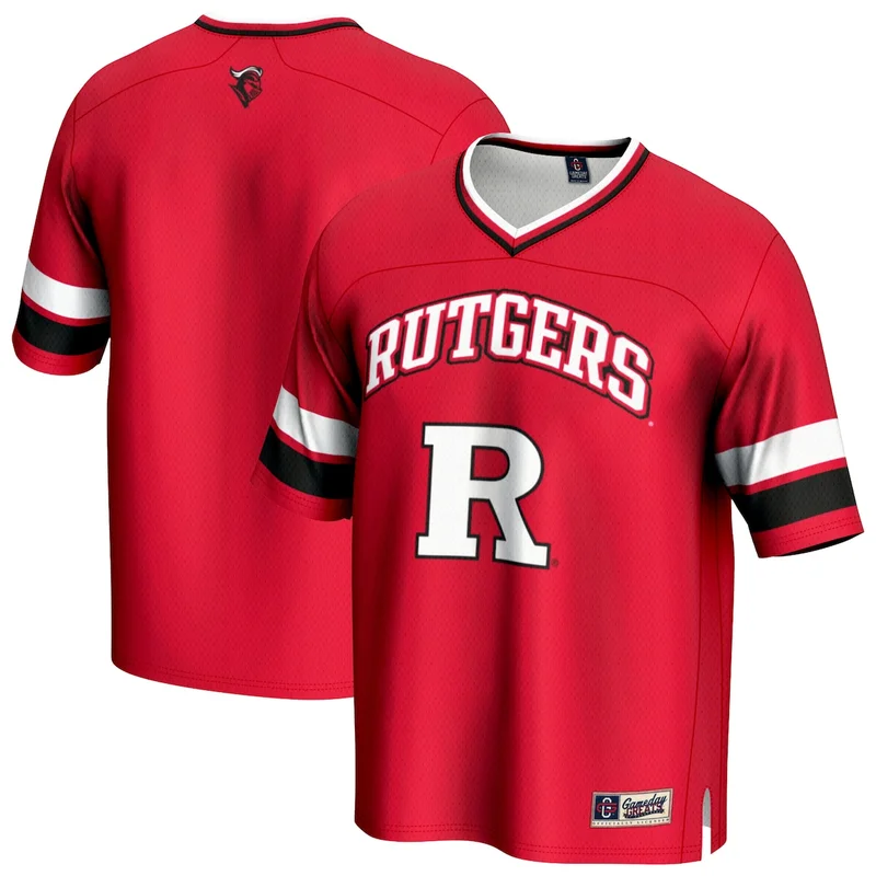 Scarlet Rutgers Scarlet Knights Football Jersey GameDay Greats 