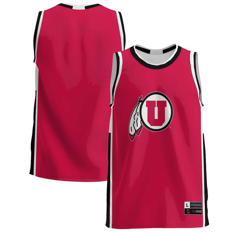 Red Utah Utes Lightweight Basketball Jersey GameDay Greats 