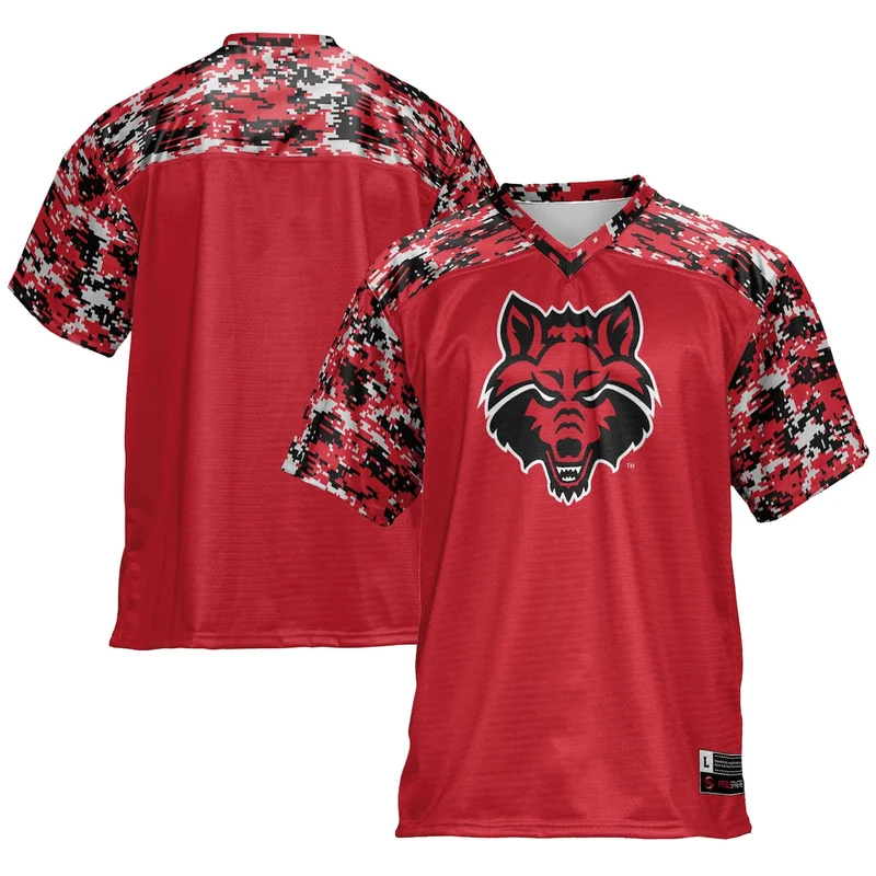 Unisex #1 Cardinal Arkansas Razorbacks Lightweight Collegiate Football Jersey GameDay Greats - Image 4