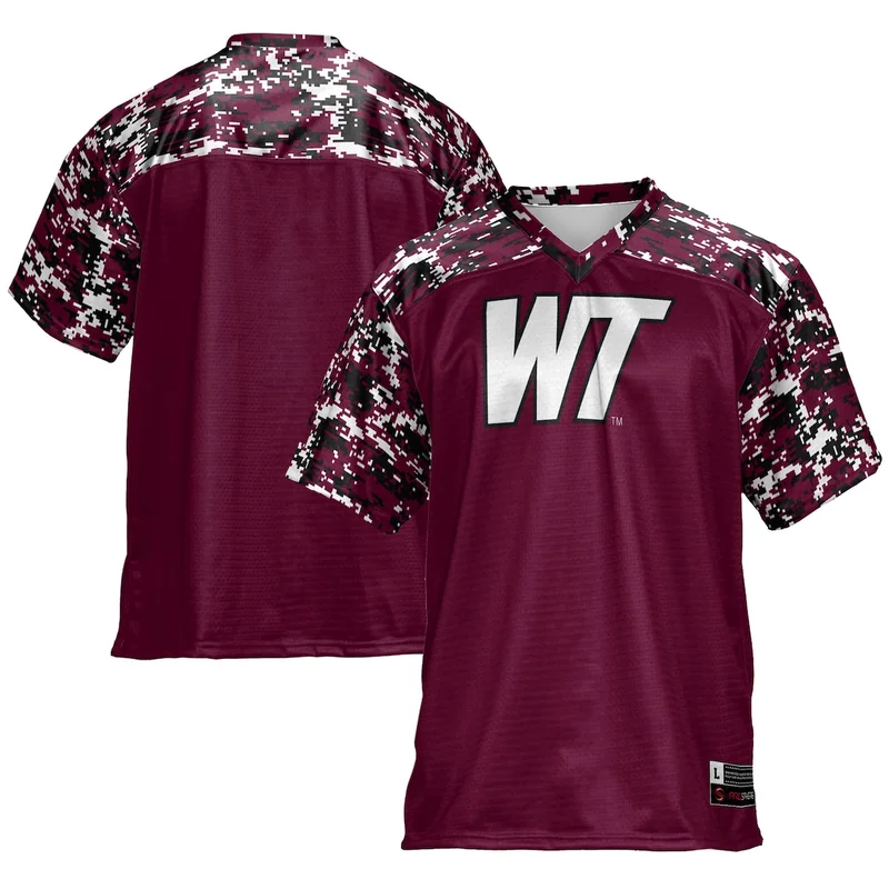 Maroon West Texas A&M Buffaloes Football Jersey GameDay Greats 