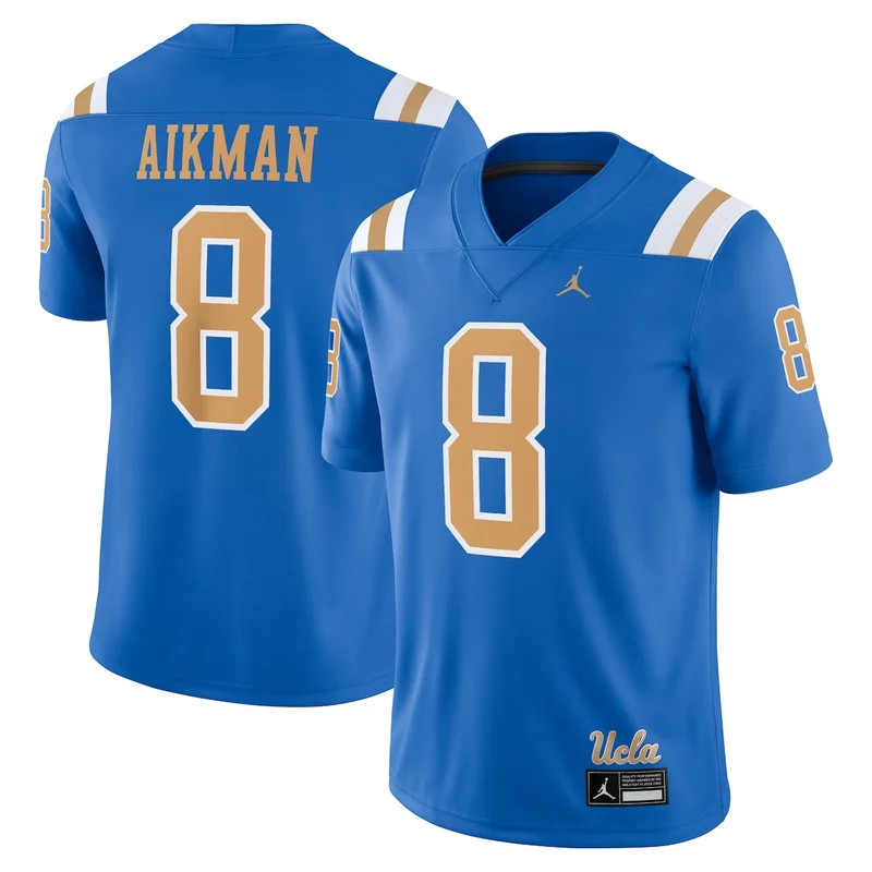 Jordan Brand #1 White UCLA Bruins Untouchable Game Football Jersey - Image 5