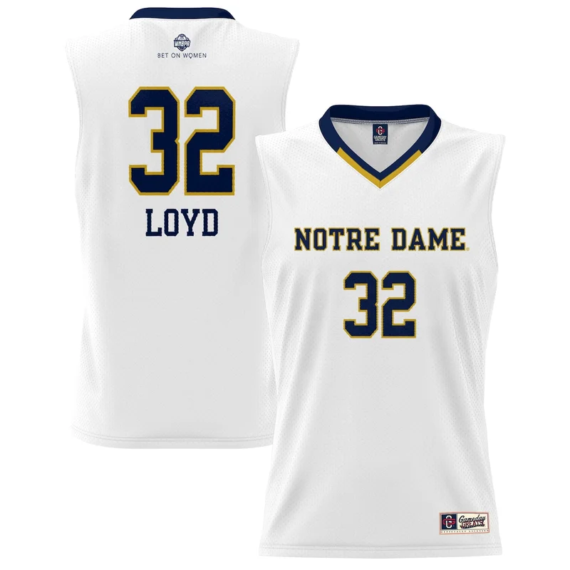 Jewell Loyd White Notre Dame Fighting Irish Lightweight Basketball Alumni Jersey GameDay Greats 
