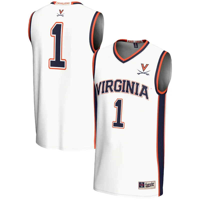 Unisex #1 Pink Virginia Cavaliers Lightweight Basketball Jersey GameDay Greats - Image 3