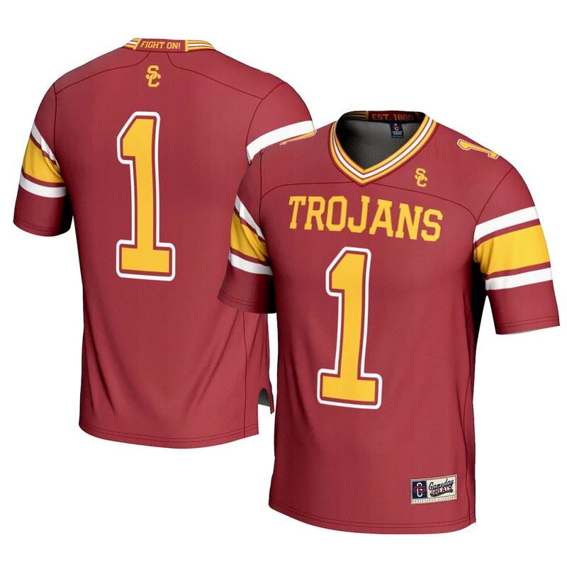 Ronnie Lott Cardinal USC Trojans Football Jersey Alumni Game - Image 4