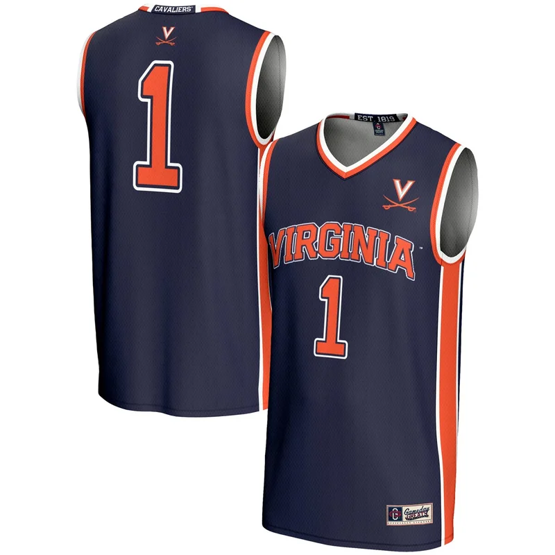 Unisex #1 Pink Virginia Cavaliers Lightweight Basketball Jersey GameDay Greats - Image 4