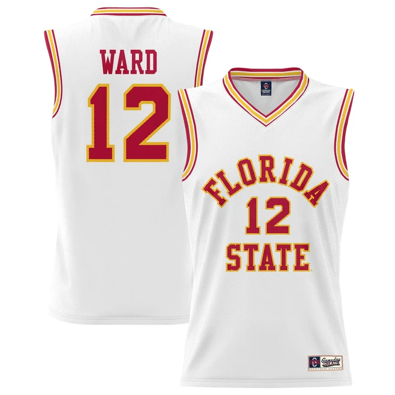 Male #1 White Florida State Seminoles Lightweight Basketball Jersey GameDay Greats - Image 4