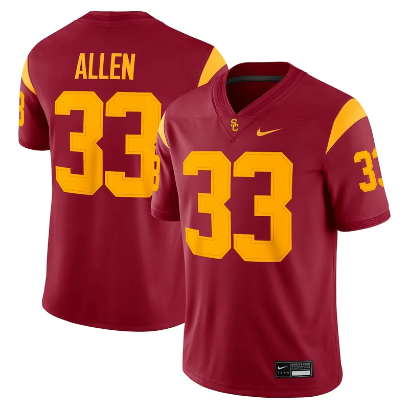 Ronnie Lott Cardinal USC Trojans Football Jersey Alumni Game - Image 2