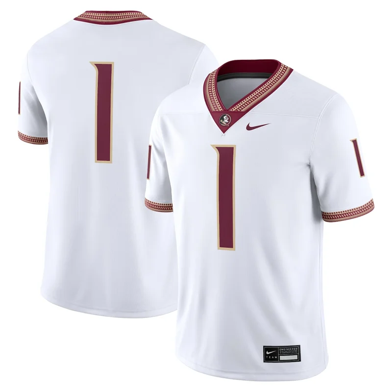 Garb #1 Black Florida State Seminoles Football Jersey - Image 3