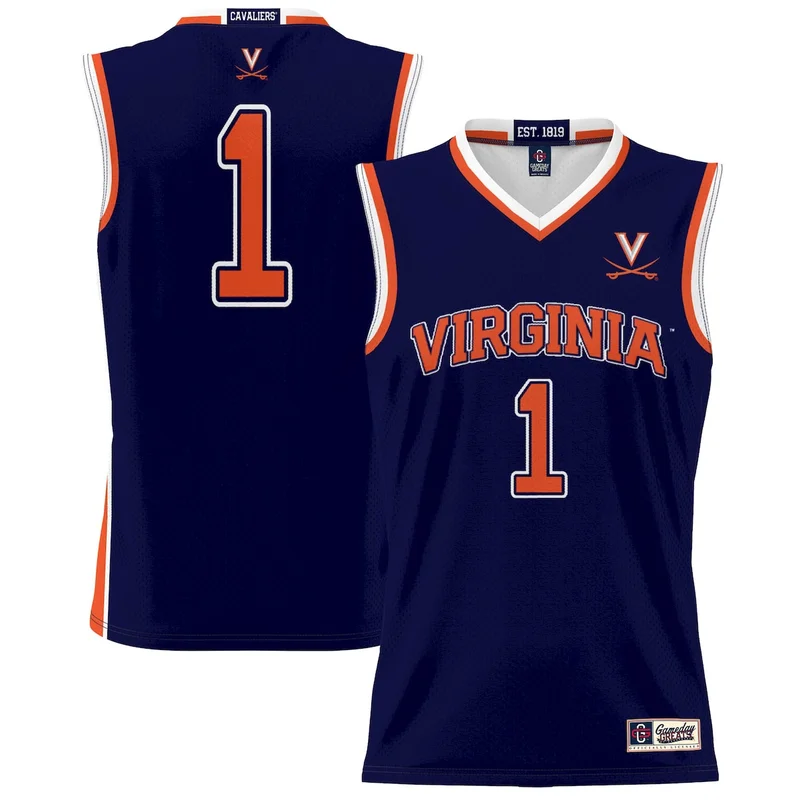 Unisex #1 Pink Virginia Cavaliers Lightweight Basketball Jersey GameDay Greats - Image 5