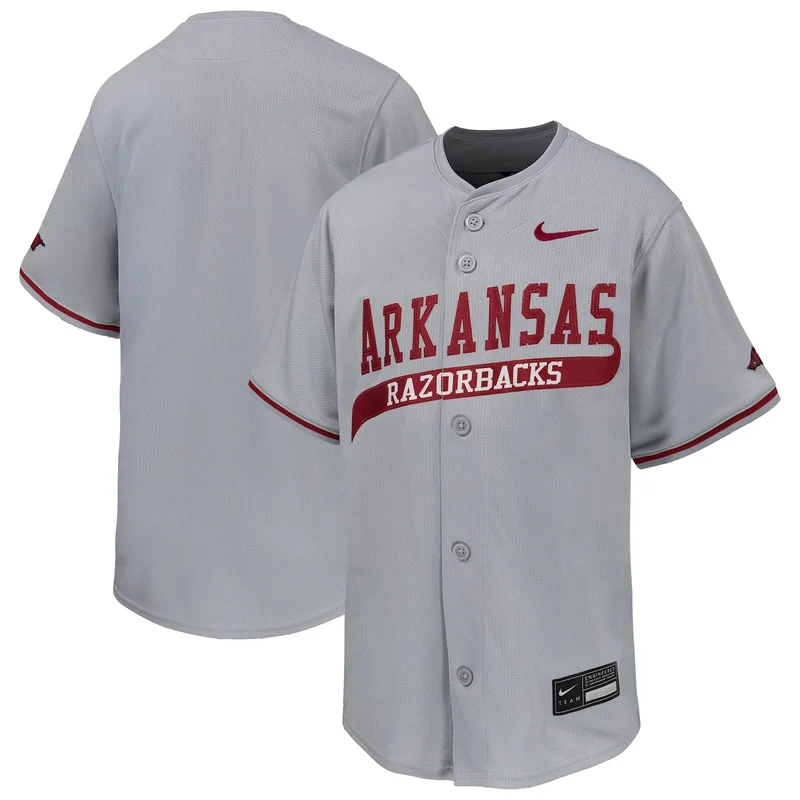 #1 White Arkansas Razorbacks Lightweight Baseball Jersey GameDay Greats - Image 3