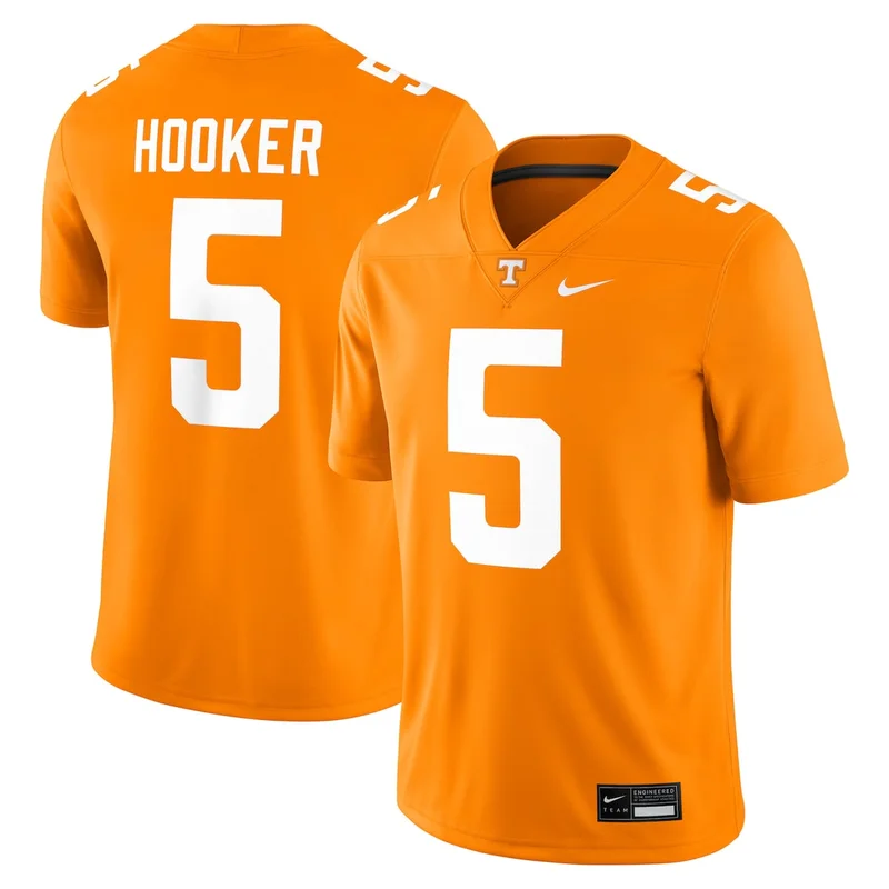 Jalin Hyatt Tennessee Orange Tennessee Volunteers Player Game Football Jersey - Image 4