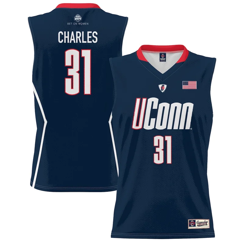 Unisex Dorka Juhasz White UConn Huskies Lightweight Basketball Alumni Jersey GameDay Greats - Image 5